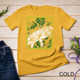 Iguana - Iguana and Plant  T-Shirt