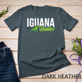 Iguana Hunter Herbivorous Lizard Sharp Eye Specie Gift Idea T-Shirt