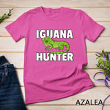 Iguana Hunter Reptile Lizard Hunting T-Shirt
