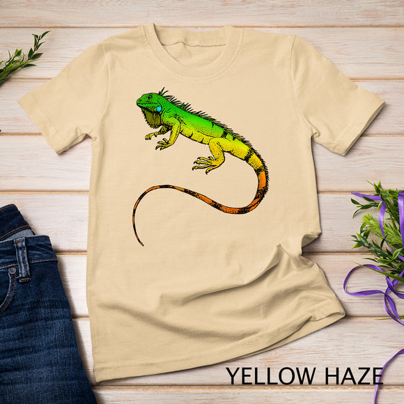 Iguana Lizard T-Shirt Beautiful Iguana Tee Shirt