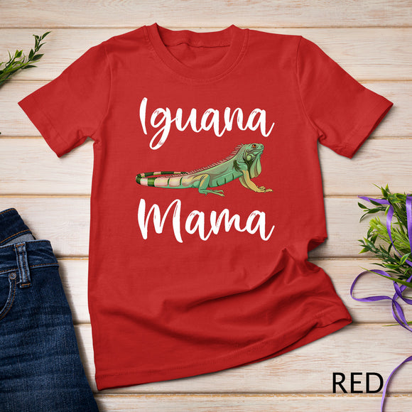 Iguana Mama Funny Iguana Mom Iguana Lizard Pet Reptile T-Shirt