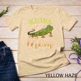 Iguana Mom Lizard Reptile T-Shirt