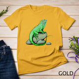 Iguana Reptile Leguan Green Pet Animal Herpetologist T-Shirt