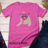 In October We Wear Pink Pug Dog Breast Cancer Awareness T-Shirt