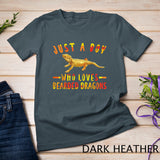Just A Boy Who Loves Bearded Dragons T-Shirt