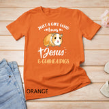 Just A Girl Who Loves Jesus And Guinea Pigs T-Shirt