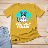 Just Chin Chillin Funny Chinchilla Lovers Kawaii Chinchillin T-Shirt