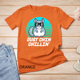 Just Chin Chillin Funny Chinchilla Lovers Kawaii Chinchillin T-Shirt