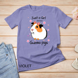 Just a Girl Who Loves Guinea Pigs - Pets Lover Gift T-Shirt