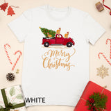Kangaroo Driving Christmas Tree Truck Kangaroo Christmas T-Shirt