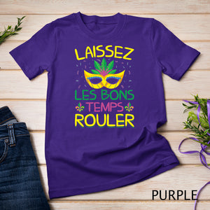Laissez Les Bons Temps Rouler Mardi Gras Gifts New Orleans T-Shirt