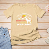 Life Better Schnoodle Vintage Dog Mom Dad T-Shirt