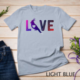 Love Cockatiel Gifts For Women Parrot Gift For Bird Lovers T-Shirt