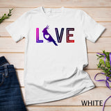 Love Cockatiel Gifts For Women Parrot Gift For Bird Lovers T-Shirt