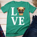 Love Pug Cute Pug Lover T-shirt