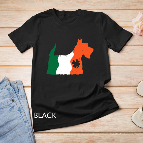 Lucky Scottish Terrier Dog Saint Patrick's Day Gift T-Shirt