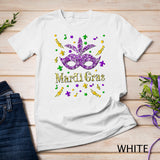 Mardi Gras 2023 - Womens Girls Mask Beads New Orleans Party T-Shirt