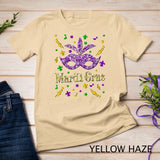 Mardi Gras 2023 - Womens Girls Mask Beads New Orleans Party T-Shirt