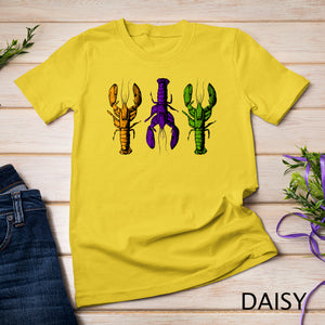 Mardi Gras Crawfish T-Shirt Happy Mardi Gras Shirt