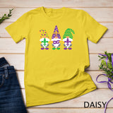 Mardi Gras Gnomes Funny Jester Hat Three Gnomes Lovers Gifts T-Shirt