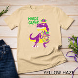 Mardi Grawr Jester Trex Dinosaur Cute Mardi Gras Boys Gift T-Shirt