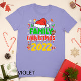 Matching Family Christmas 2022 Team Santa Elf Squad Pajamas T-Shirt