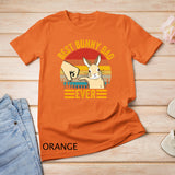 Mens Best Bunny Dad Ever Vintage Rabbit Lover Father Pet Rabbit T-Shirt