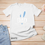 Mens Dad Bunny Gift Rabbit Face Family Group Easter Father's Day T-Shirt