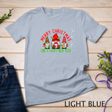 Merry Christmas And a Happy New Year Cute Christmas Gnomes 2023 T-Shirt