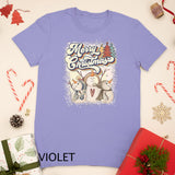 Merry Christmas Snow Man Matching Family On Xmas T-Shirt
