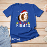 Merry Pigmas Face Mask Funny Guinea Pig Christmas santa Gift T-Shirt