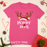 Mommy Deer Family Matching Christmas Reindeer Party T-Shirt