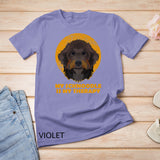 My Therapy Dog Parent Schnoodle Lover Premium T-Shirt