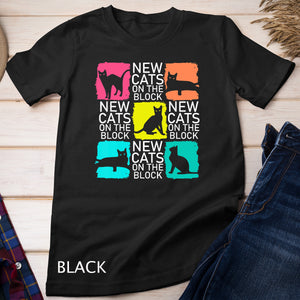 New Cats on the Block Cat Lover T-Shirt