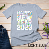 New Year Eve Party Supplies Kids NYE 2023 Tee Happy New Year T-Shirt6