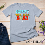 New Years Eve Party Supplies Groovy Happy New Year 2023 T-Shirt