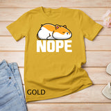 Nope Lazy Funny Hamster rodents & hamsters Hamster Lover T-Shirt