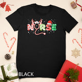 Nurse Christmas Stethoscope Nurses Xmas Pajamas PJs Women T-Shirt