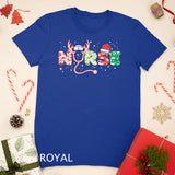 Nurse Christmas Stethoscope Nurses Xmas Pajamas PJs Women T-Shirt