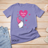 Nurse Life Valentine Gnome Nurse Gift Valentine's Day T-Shirt
