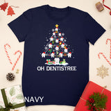 Oh Dentistree Funny Christmas Tree Dental Hygiene Xmas T-Shirt