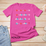 Order Of Operations Quiz Funny Valentine Math Teacher V Day T-Shirt