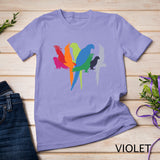 Ornithologist Gift Idea Tropic Bird Animal Lover Parrot T-Shirt