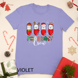 Pharmacy Crew Christmas Pills Snowman Reindeer Santa Lights T-Shirt