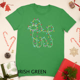 Poodle Dogs Tree Christmas Sweater Xmas Pet Animal Dog Gifts T-Shirt