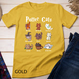 Potter Cats Cute Harry Pawter Kitten gifts for Her T-shirt