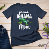 Proud Iguana Mom Lizard Lover T-Shirt