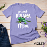 Proud Iguana Mom Lizard Lover T-Shirt