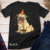 Pug Birthday Pug Birthday Party Pug Theme T-Shirt