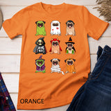 Pug Collection Happy Pug-o-ween Halloween Spooky Costume Long Sleeve T-Shirt